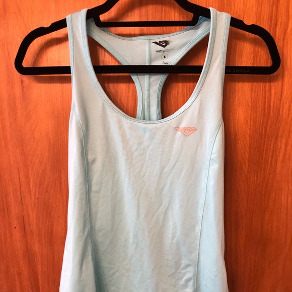 Blue Workout Racerback Tanktop - Picture 1 of 2